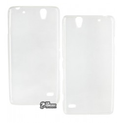 Ультратонкий силиконовый чехол 0,3 мм для Sony E5333 Xperia C4, E5343, E5363