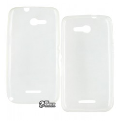 Чехол ультратонкий для Sony E2003 Xperia E4G, E2006, E2053, силиконовый, прозрачный