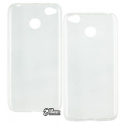 Чехол защитный для Xiaomi Redmi 4X, силиконовый, прозрачный