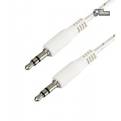 Кабель AUX TOTO TAG-53 AUX 1метр, белый