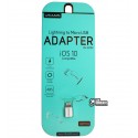 Переходник с Micro-USB (female) на Lightning (male), Usams Micro-USB to apple US-SJ014