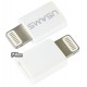 Переходник Usams micro USB to apple US-SJ014