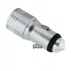 Автомобильное зарядное устройство Hammer, 1A, 2USB