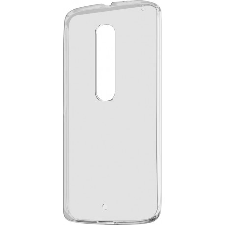 Чехол защитный для Motorola Moto X Style, силиконовый, прозрачный