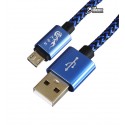 Кабель Micro-USB - USB, King Fire YZ-017, короткий, 0,2 метра