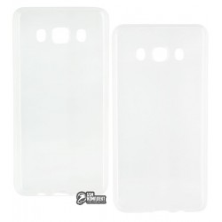 Чехол ультратонкий для Samsung J510 Galaxy J5-2016, силиконовый, прозрачный