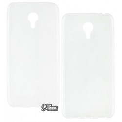 Чехол защитный для Meizu M3 Note, силиконовый, прозрачный