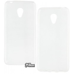 Чехол защитный для Meizu M3, силиконовый, прозрачный