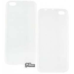 Чехол ультратонкий для Xiaomi Mi5c, силиконовый, прозрачный