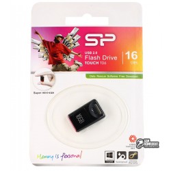 Флешка 16 Gb Silicon Power Touch T06 Black