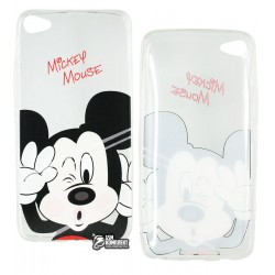 Чехол защитный Disney Meizu U20, силиконовый, прозрачный, Mickey Mouse