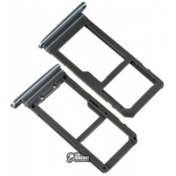 Тримач SIM-карти для Samsung G930F Galaxy S7, чорний