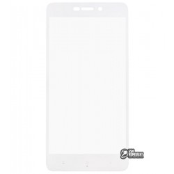 Загартоване захисне скло для Xiaomi Redmi 4A, 0,26 мм 9H, 2.5D, біле Загартоване захисне скло для Xiaomi Redmi 4A, 0,26 мм 9H, 2.5D, біле