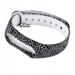 Ремінець для Xiaomi miband 2,черный леопард