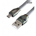 Кабель Micro-USB - USB, HOCO U14 Steel Man, 1 метр