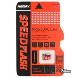 Карта памяти 16 GB microSD Remax Class 10