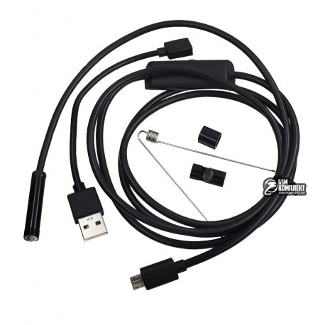 USB-эндоскоп 1.5 м 7 мм, micro USB с OTG переходником