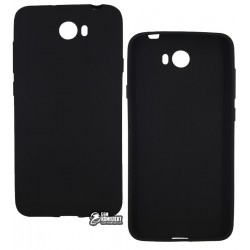 Чохол захисний Rock для Huawei Ascend Y5 II, силіконовий, матовый, чорний Чохол захисний Rock для Huawei Ascend Y5 II, силіконовий, матовый, чорний