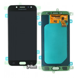 Дисплей для Samsung J530F Galaxy J5 (2017), черный, с сенсорным экраном, original (PRC)