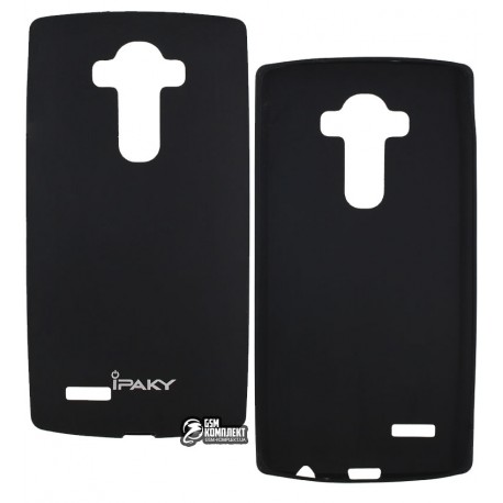 Чехол защитный iPaky для LG G4 F500, G4 H810, G4 H811, G4 H815, G4 H818N, G4 H818P, G4 LS991, G4 VS986, силиконовый, черный