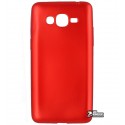 Чехол для Samsung G532 Galaxy J2 Prime, силиконовый, красный
