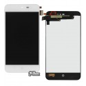 Дисплей для Meizu MX2, білий, з сенсорним екраном (дисплейний модуль), оригінал (PRC)