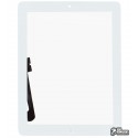Тачскрін для планшету iPad 3, iPad 4, білий