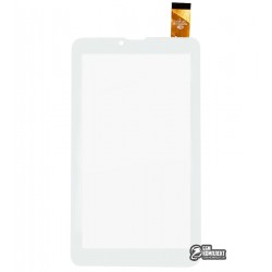 Тачскрін (сенсорний екран, сенсор) для китайського планшета 7, 30 pin, з маркуванням FM707101KD, для Nomi C07005, розмір 184 * 104 мм, білий Тачскрін (сенсорний екран, сенсор) для китайського планшета 7, 30 pin, з маркуванням FM707101KD, для Nomi C07005, розмір 184 * 104 мм, білий