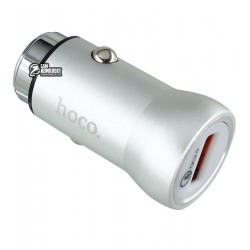 Автомобильное ЗУ HOCO Z4 1USB Quick Charge 2.0 2,1А (Серый)