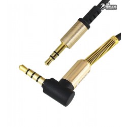 Аудіо кабель HOCO UPA02 with Microphone , чорний Аудіо кабель HOCO UPA02 with Microphone , чорний