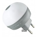 Зарядное устройство Hoco H1 mini 2USB 2.1A + светодиодный ночник (Белый)