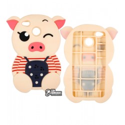 Чехол защитный 3D для Xiaomi Redmi 4x, силиконовый, Сова