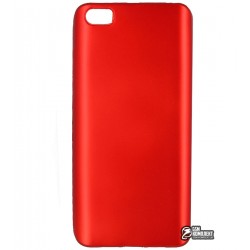 Чехол защитный для Xiaomi Mi5, силиконовый, матовый, красный