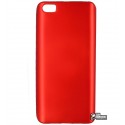 Чехол для Xiaomi Mi5, силиконовый, матовый, красный