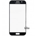 Скло дисплея Samsung A520F Galaxy A5 (2017), чорний колір