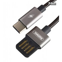 Кабель Remax silver Serpent RC-080a Type-C / silver