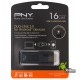 Флешка 16Gb, USB3.0 + OTG, PNY Duo-Link For Android Black (FD16GOTGX30K-EF)
