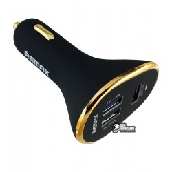 Автомобильное зарядное устройство Remax RCC302 3USB 6.3A / Black