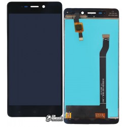 Дисплей для Xiaomi Redmi 4, черный, с сенсорным экраном, original (PRC)