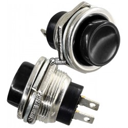 Кнопка PBS-26B / DS-212 (OFF-ON) 2A,250V; без фиксации Кнопка PBS-26B / DS-212 (OFF-ON) 2A,250V; без фиксации
