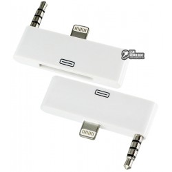 Переходник Iphone 4 to 5 with audio