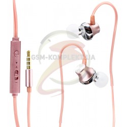 Проводные наушники HOCO M8 Universal Sport (Золотой)