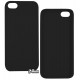 Чехол защитный Smtt для iPhone 5, силиконовый, черный