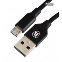 Кабель Micro-USB - USB, Baseus Yiven Cable1.5M, чорний