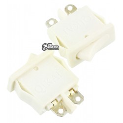 Выключатель SMRS-101-1 клавишный, белый Выключатель SMRS-101-1 клавишный, белый