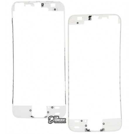 Рамка крепления дисплея для Apple iPhone 5S, iPhone SE, белая