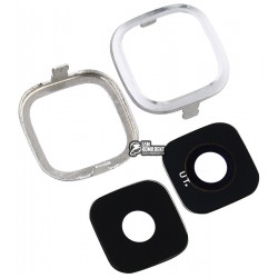 Стекло камеры для Samsung G530DS, G530F Galaxy Grand Prime LTE, G530FZ Galaxy Grand Prime, G530H Galaxy Grand Prime, G530M, сере