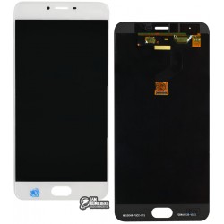 Дисплей для Meizu M3x, белый, с сенсорным экраном, original (PRC)