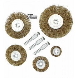 Набір щіток-крацовок плоских 5шт Virok 06990