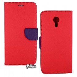 Чехол-книжка TOTO Mercury для Meizu M3S красная